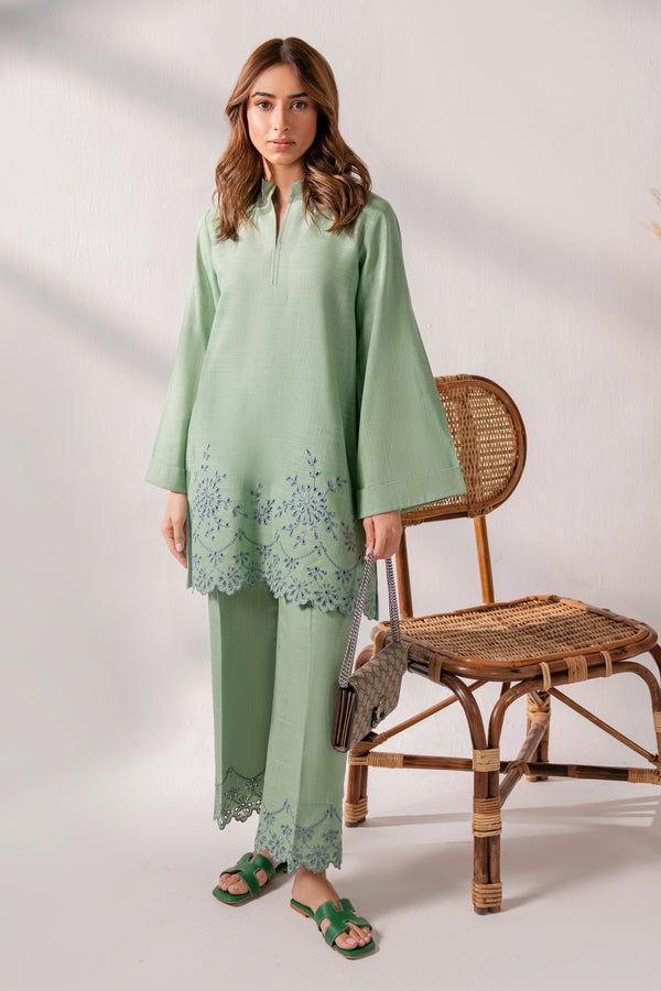 Zeylin - 2Pc Embroidered